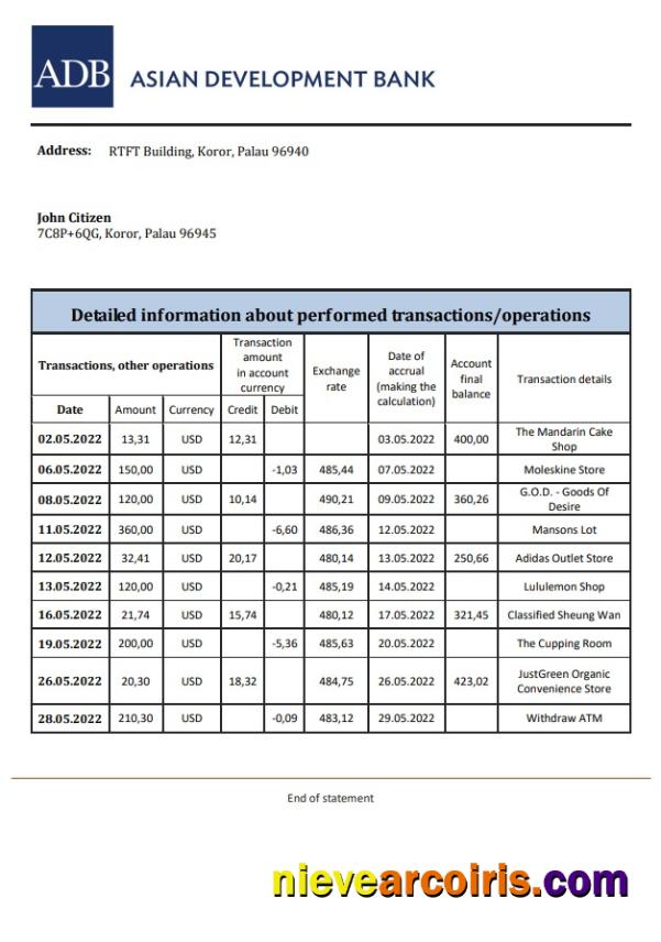Palau ADB bank statement xls